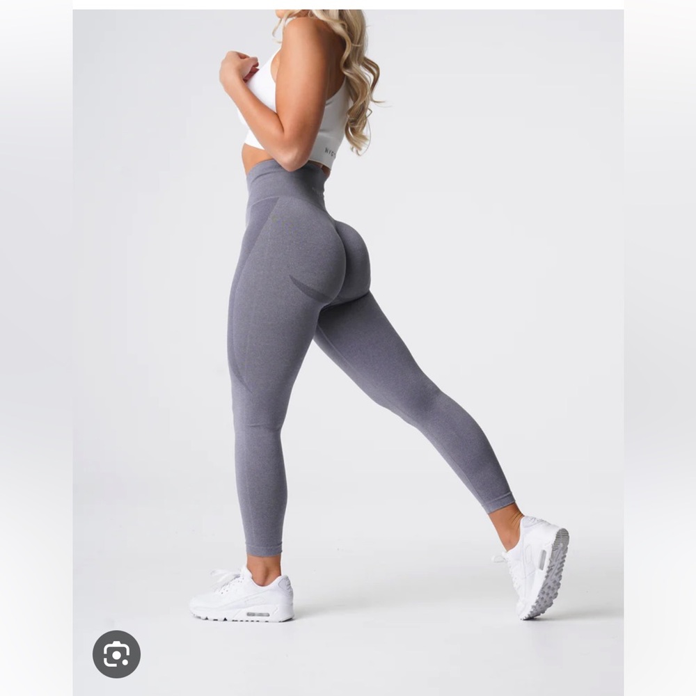 NVGTN Grey contour seamless leggings